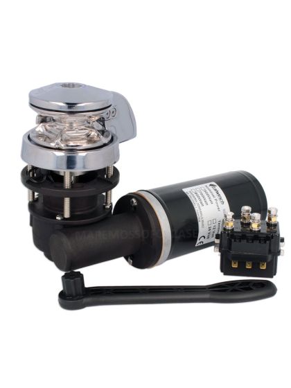 Verricello Salpa Ancora Italwinch CLS 500W Catena 6mm 12V