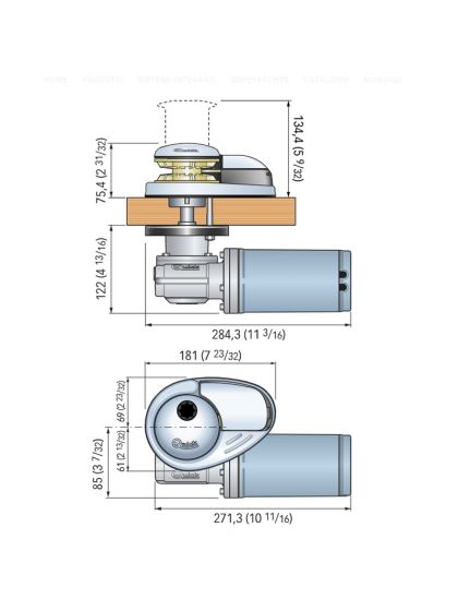 Salpa Ancora Barca Quick DP1 512D Per Catena 6mm 500w