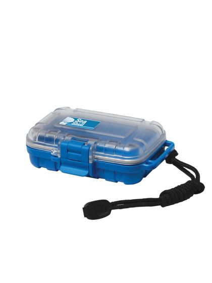 Scatola stagna Lalizas Sea Shell cm 13x10x4,0 Blu