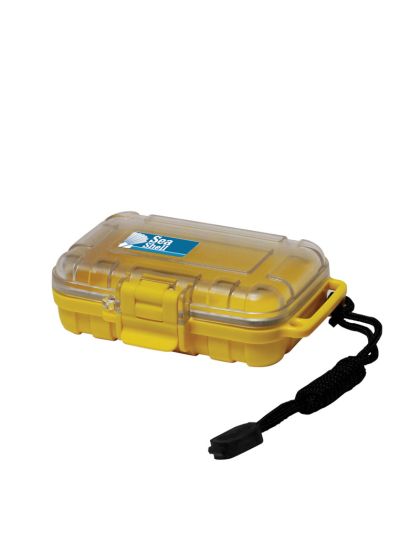 Scatola stagna Lalizas Sea Shell cm 13x10x4,0 Giallo