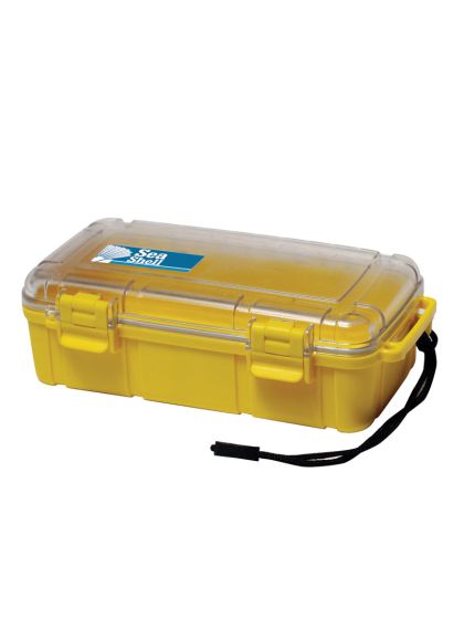 Scatola stagna Lalizas Sea Shell cm 22x13x7,0 Giallo