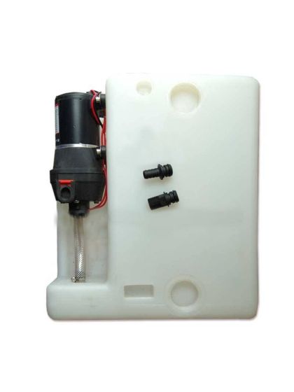 Serbatoio acqua 77 litri con pompa autoclave 12 volt