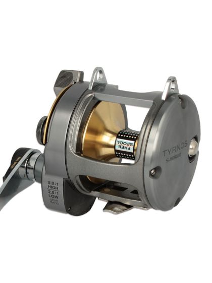 Mulinello Shimano Tyrnos 20 Lbs Doppia Velocità 4 Cuscinetti A-RB