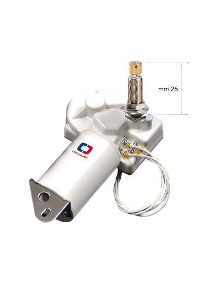 Tergicristallo Osculati 12 Volt asse mm 25