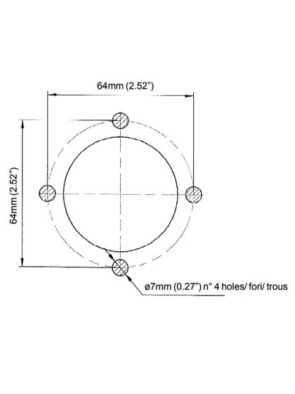 Staffa Per Cavo Timoneria Ultraflex S55