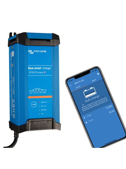 Carica batteria impermeabili IP22 Victron Blue Smart 12V 20A (3) Bluetooth