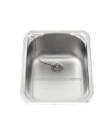 Lavello in acciaio inox per barca 380x280 mm
