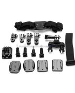 KIT 103 DAZZNE ACCESSORI PER ACTION CAMERA SPORT 7 PEZZI