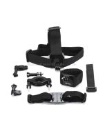 KIT 113 DAZZNE ACCESSORI PER ACTION CAMERA SPORT 6 PEZZI