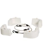 Sistema di fissaggio universale per ghiacciaie e serbatoi