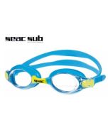 Occhialini per nuoto Seac Sub Bubble per bambini blu