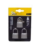 Lucchetto marino mm30 Lalizas sealock 3pz