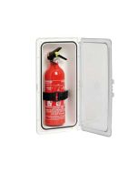 Vano porta-estintore con portello chiusura mm183x364