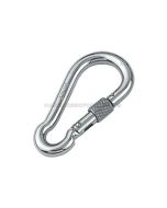 Moschettone Inox Con Ghiera