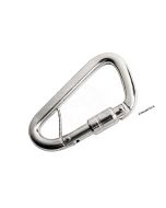Moschettone per cinture di sicurezza inox