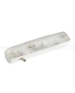 Plafoniera PVC rettangolare con interruttore