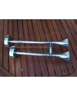 Tromba per barca in acciaio inox doppio cono