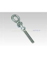 Anello Inox con perno filettato