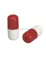 Galleggiante bicolore bianco e rosso per corsie