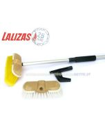 Set di pulizia spazzole con manico Lalizas