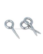 Occhiello in acciaio inox a vite in Blister