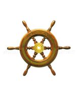 RUOTA TIMONE STILE CLASSICO IN LEGNO