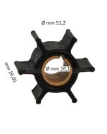 Girante Yamaha Ø 51,2 mm, 6 Pale 6H4-44352-02/00