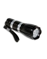 Torcia a led alluminio attivatore di fosforescenza