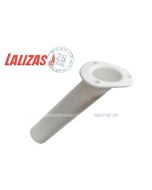 Portacanna per barca ad incasso Lalizas bianco