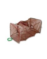 Nassa pesca pieghevole doppio inganno quadrata