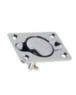 Alza pagliolo a scomparsa in ottone cromato