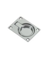 Alza pagliolo barca in ottone cromato 65x50