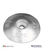 Anodo zinco flangia per timoni Barca