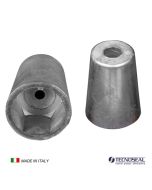 Zinco ogiva esagonale per elica tipo radice