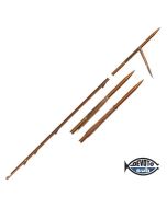 Asta australiana Inox Ø 6,5 mm una aletta con pinne