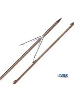 Asta Omer America Doppia Aletta Ø 6,5mm con pinne