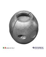 Zinco per asse elica bracciale a barilotto