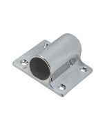 Boccola laterale Passerella in ottone cromato per tubo 25mm