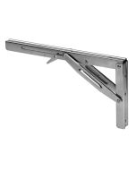 Staffa Inox Pieghevole per Tavoli Carico Max 250 Kg