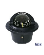 Bussola Ritchie Explorer Da Incasso F-50 Nera mm 70