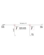 Montatura calamento 2 ami surf e bolentino barca