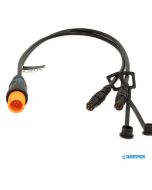 Cavo Adattatore Garmin 010-12234-05 per trasduttore da 12 pin a Dual 4 pin