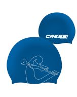 Cuffia per Nuoto Cressi Sub EDDIE colore BLU