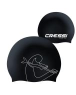 Cuffia per Nuoto Cressi Sub EDDIE colore NERO
