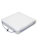 Cuscino galleggiante per barca Lalizas singolo in Sky bianco cm 40x40x6,5