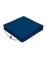 Cuscino galleggiante per barca Lalizas singolo in tessuto blu cm 40x40x6,5