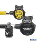 Erogatore Cressi Sub MC9 XS Compact Nero DIN 300 con Octopus