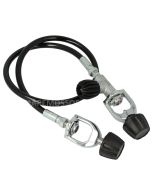 Frusta di travaso per Bombole Sub con attacco INT 300 Bar