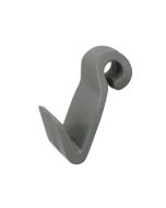 Gancio in plastica per telo gommoni occhiello aperto