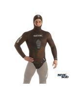 Giacca Muta Seac Sub Alga neoprene 5,0 mm mimetico Open Cell